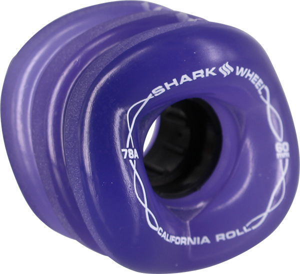 Shark Wheel Skateboard Räder 60mm 78a - California Roll In Trans Emerald