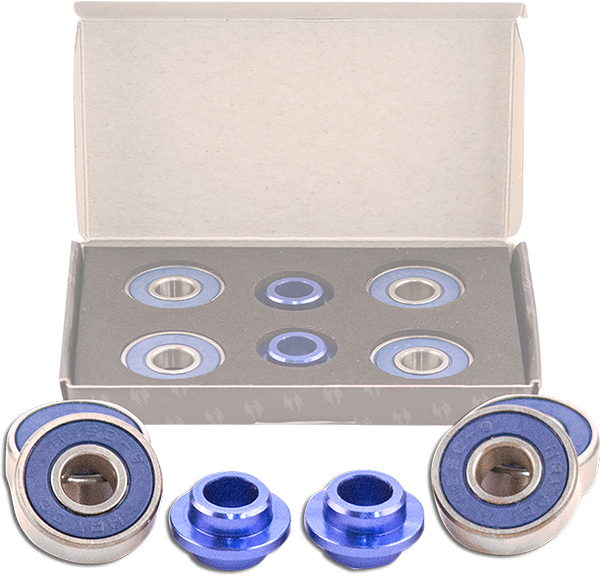 HAVOC ABEC9 BEARINGS BLUE/SIL