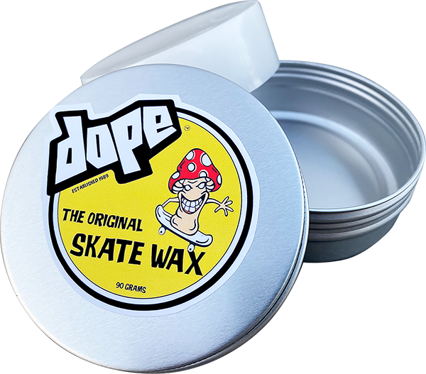 DOPE SKATE WAX WHT W/ROUND TIN STASH BOX